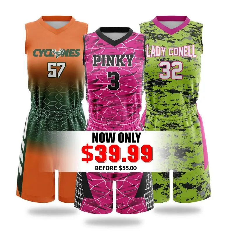 Female sublimated uniform