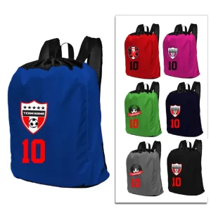 Soccer Drawstring bag