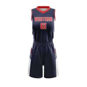 Female sublimated basketball uniform-02