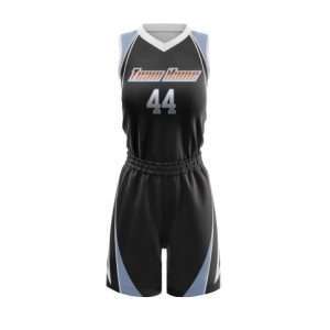 Custom Female sublimated basketball uniform