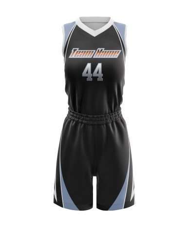 Custom Female sublimated basketball uniform