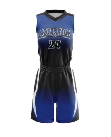 Female sublimated basketball uniform-20