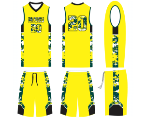 Packers female tackle twill basketball uniform