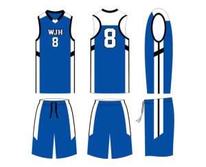 Wjh Female basketball uniform