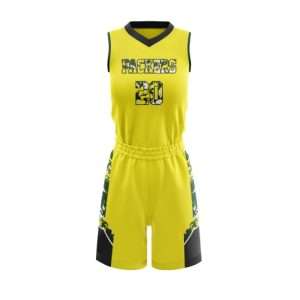Packers female tackle twill basketball uniform