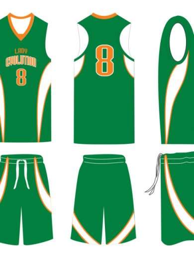 Lady Evolution Female basketball uniform