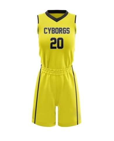 Cyborgs Female basketball uniform