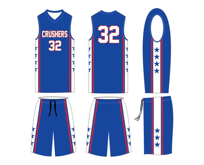 Crushers Female basketball uniform