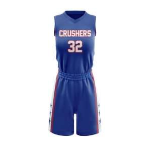 Crushers Female basketball uniform