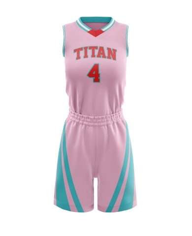 Titans Female basketball uniform