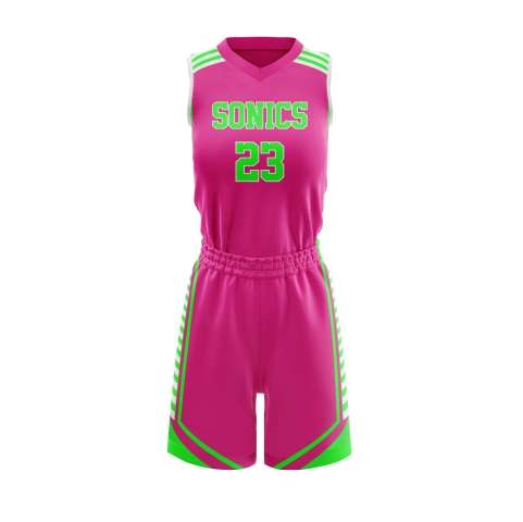 Sonics Female basketball uniform