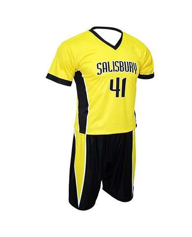 Yellow and black volleyball uniforms