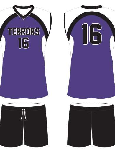 male volleyball uniform