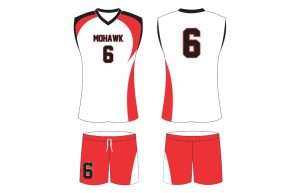 male volleyball uniform