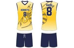 male volleyball uniform