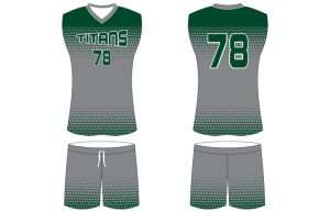 male volleyball uniform