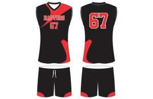 male volleyball uniform