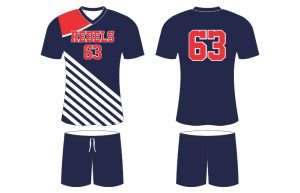 male volleyball uniform