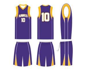Hawks Female basketball uniform