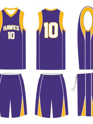 Hawks Female basketball uniform