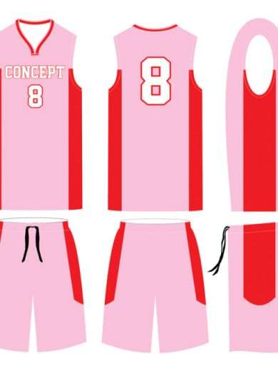 Concept Female basketball uniform