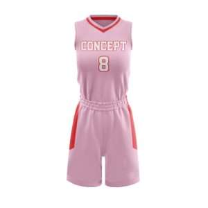 Concept Female basketball uniform