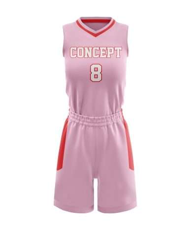 Concept Female basketball uniform