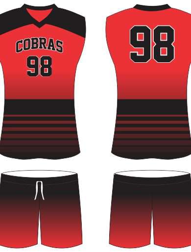 male volleyball uniform